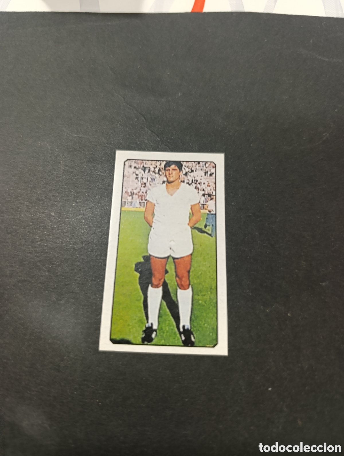 Cromos de f&uacute;tbol: Cromo Sabido Real Madrid Liga Este 77 78, ampliaci&oacute;n de la colecci&oacute;n.