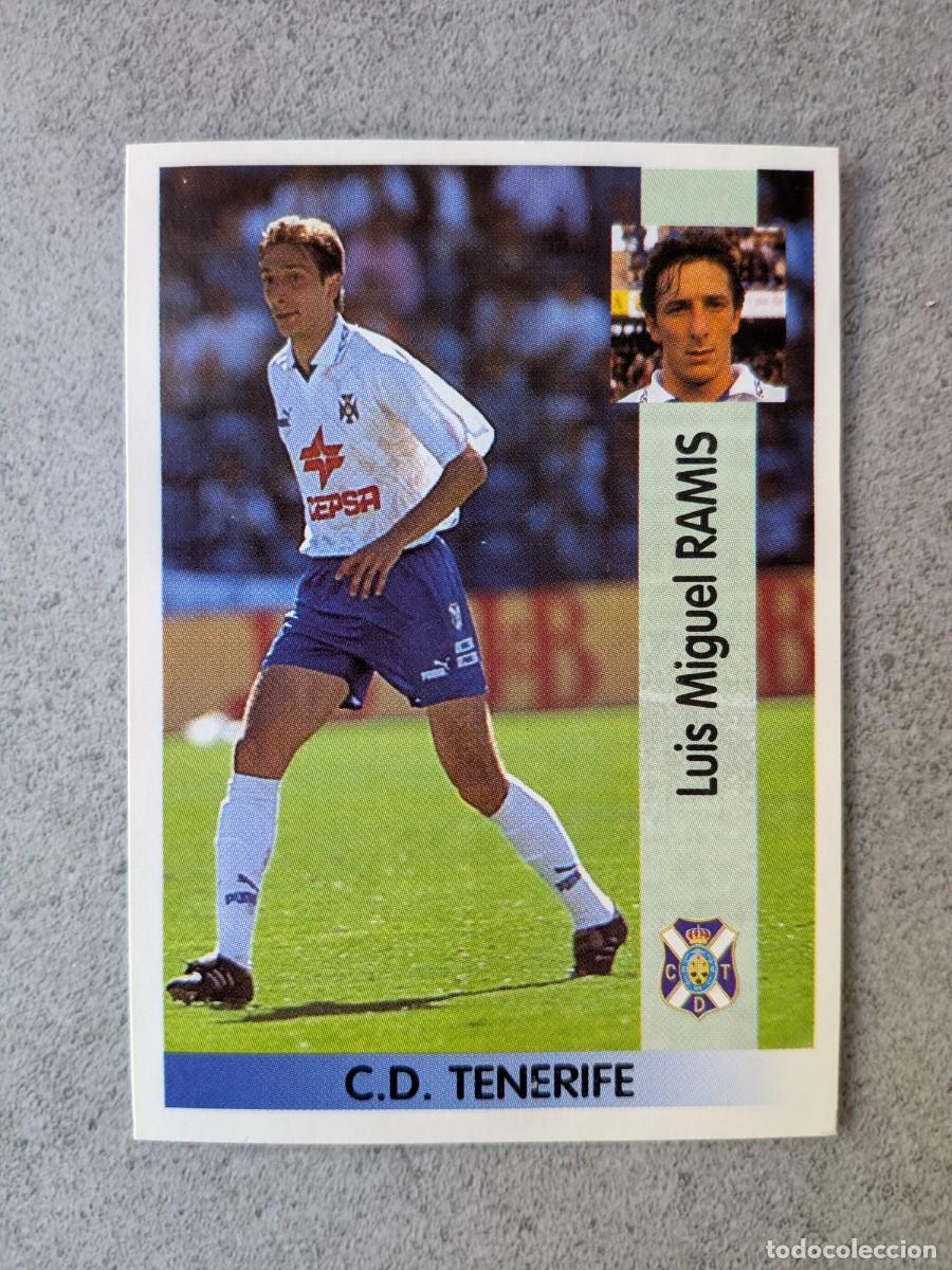 Cromos de f&uacute;tbol: Panini Liga 96/97 96 97 1996 1997 68 Luis Miguel Ramis CD Tenerife baja nuevo nunca pegado