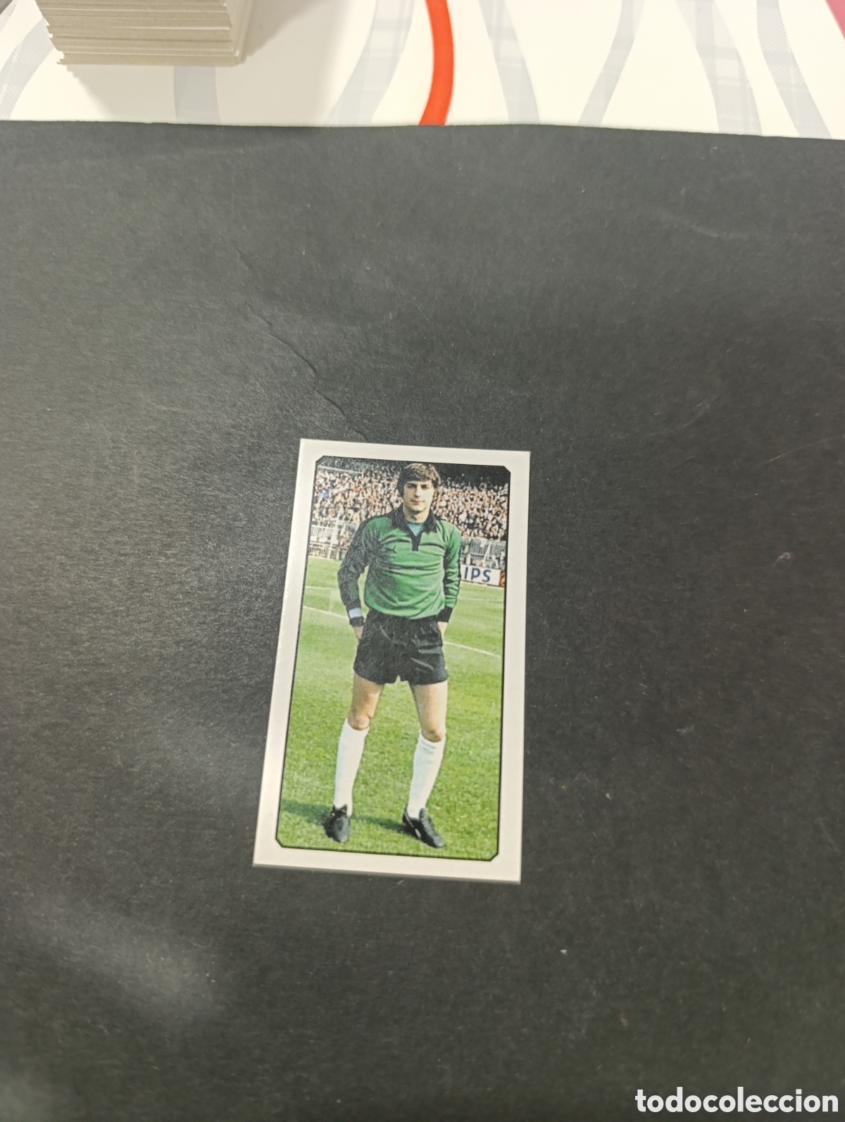 Fu&szlig;ball-Sticker: Cromo Agust&iacute;n Real Madrid Liga Este 77 78, ampliaci&oacute;n de la colecci&oacute;n.