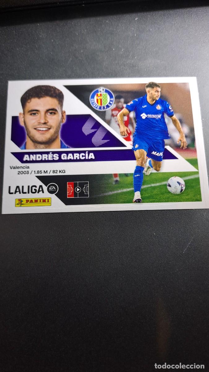 Fu&szlig;ball-Sticker: CROMO ANDRES GARCIA FICHAJE 18 ULTIMOS FICHAJES 18 GETAFE LIGA 2026 2027 26 27 ESTE PANINI NUNCA PEG