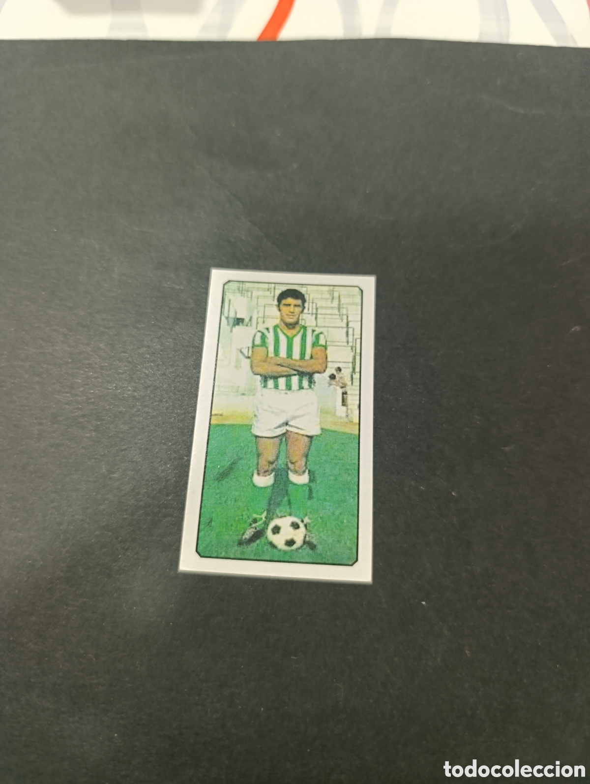Cromos de f&uacute;tbol: Cromo Rogelio Real Betis Liga Este 77 78, ampliaci&oacute;n de la colecci&oacute;n.