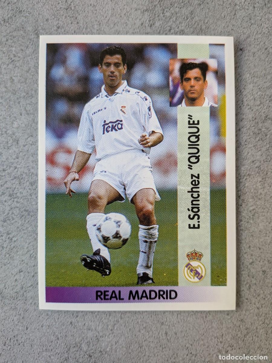 Cromos de f&uacute;tbol: Panini Liga 96/97 96 97 1996 1997 82 Quique Sanchez Flores Real Madrid baja nuevo nunca pegado