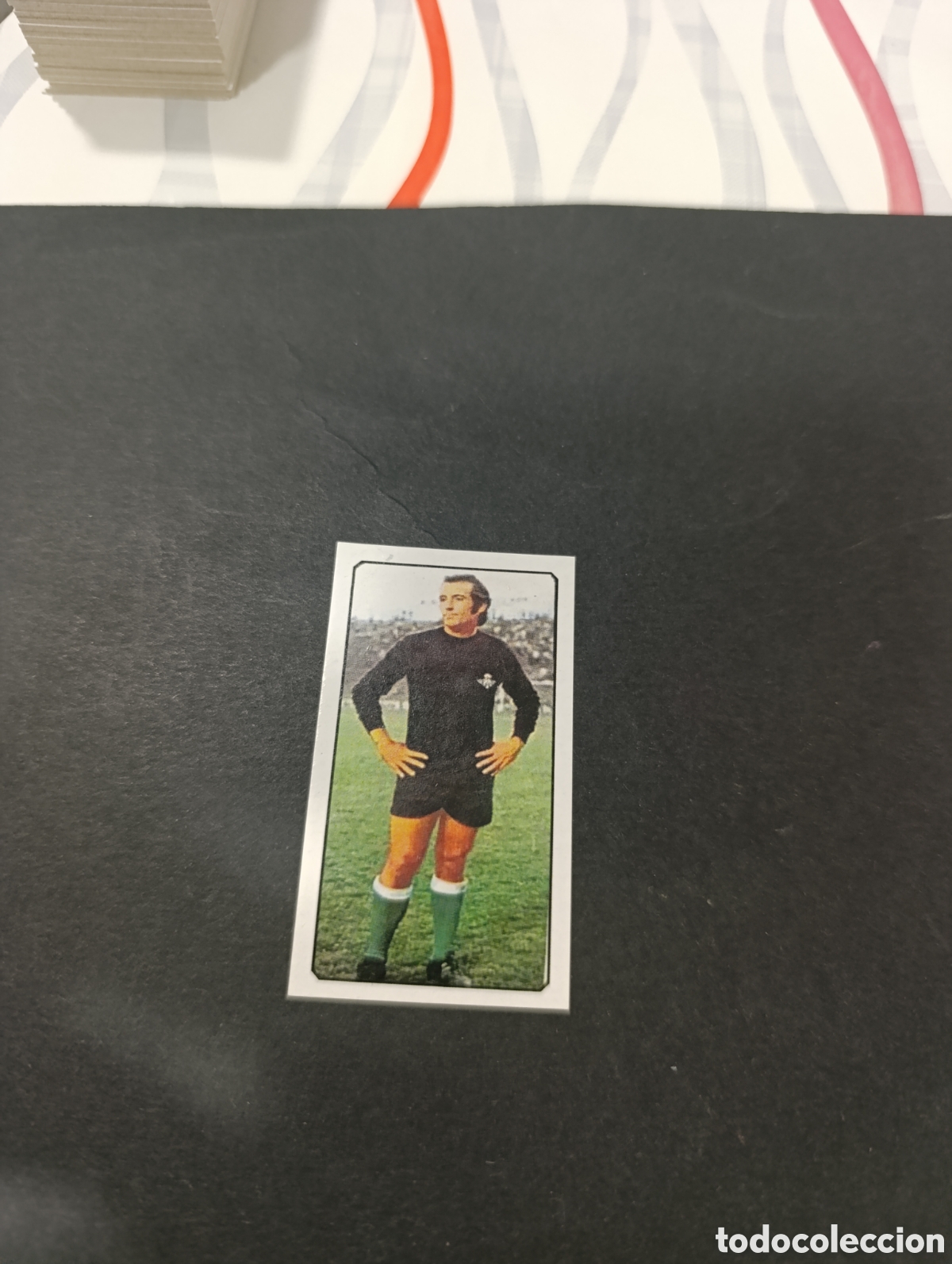 Cromos de f&uacute;tbol: Cromo Garc&iacute;a Fern&aacute;ndez Real Betis Liga Este 77 78, ampliaci&oacute;n de la colecci&oacute;n.