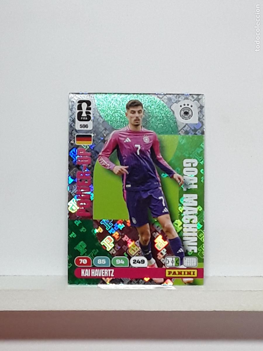 Cromos de f&uacute;tbol: ADRENALYN MUNDIAL 2026 WORLD CUP 26 ALBUM PANINI N 596 ALEMANIA POWER MACHINE KAI HAVERTZ