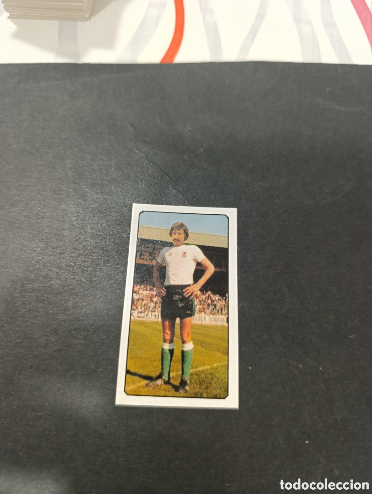 Cromos de f&uacute;tbol: Cromo Herrero II Racing de Santander Liga Este 77 78, ampliaci&oacute;n de la colecci&oacute;n.
