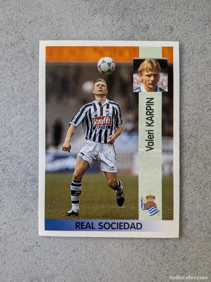 Cromos de f&uacute;tbol: Panini Liga 96/97 96 97 1996 1997 105 Valeri Karpin Real Sociedad baja nuevo nunca pegado