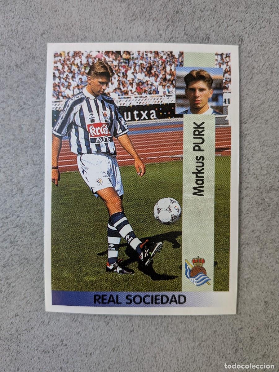Cromos de f&uacute;tbol: Panini Liga 96/97 96 97 1996 1997 110 Markus Purk Real Sociedad baja nuevo nunca pegado