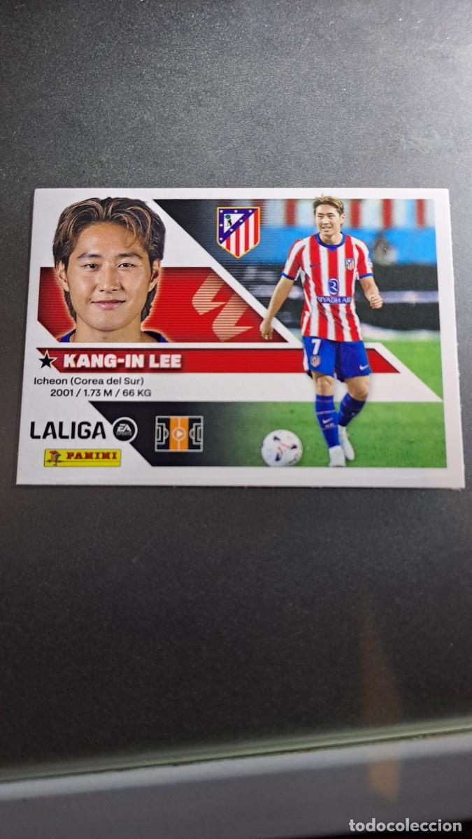 Cromos de f&uacute;tbol: CROMO KANG-IN LEE FICHAJE 20 ULTIMOS FICHAJES 20 ATLETICO MADRID LIGA 2026 2027 26 27 ESTE PANINI