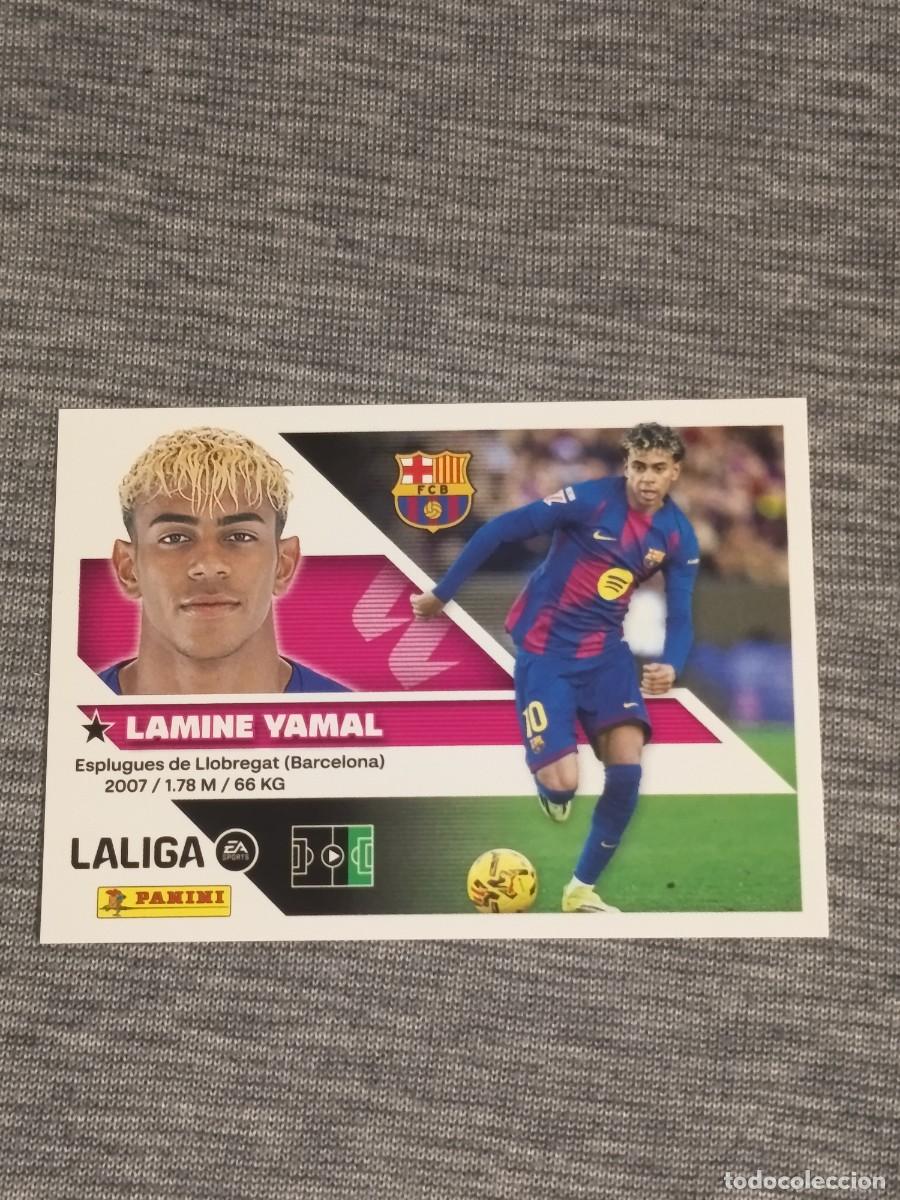Cromos de f&uacute;tbol: Liga este 26 27 Panini LAMINE YAMAL N&deg;20 BARCELONA nuevo