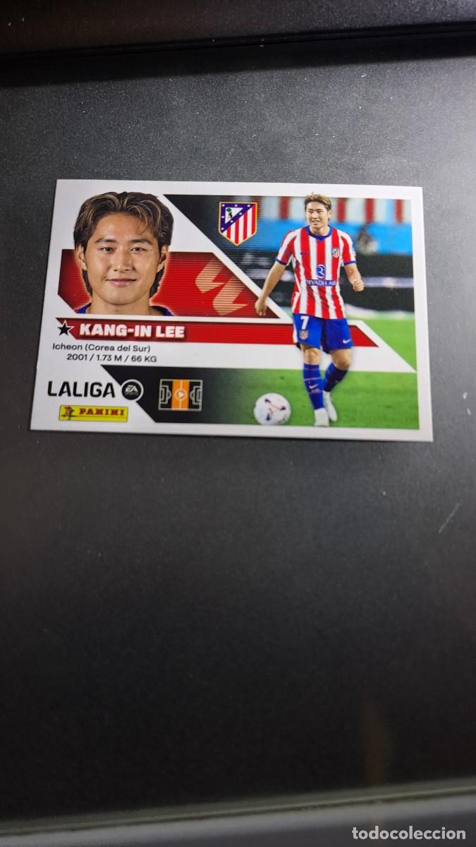 Cromos de f&uacute;tbol: CROMO KANG-IN LEE FICHAJE 20 ULTIMOS FICHAJES 20 ATLETICO MADRID LIGA 2026 2027 26 27 ESTE PANINI
