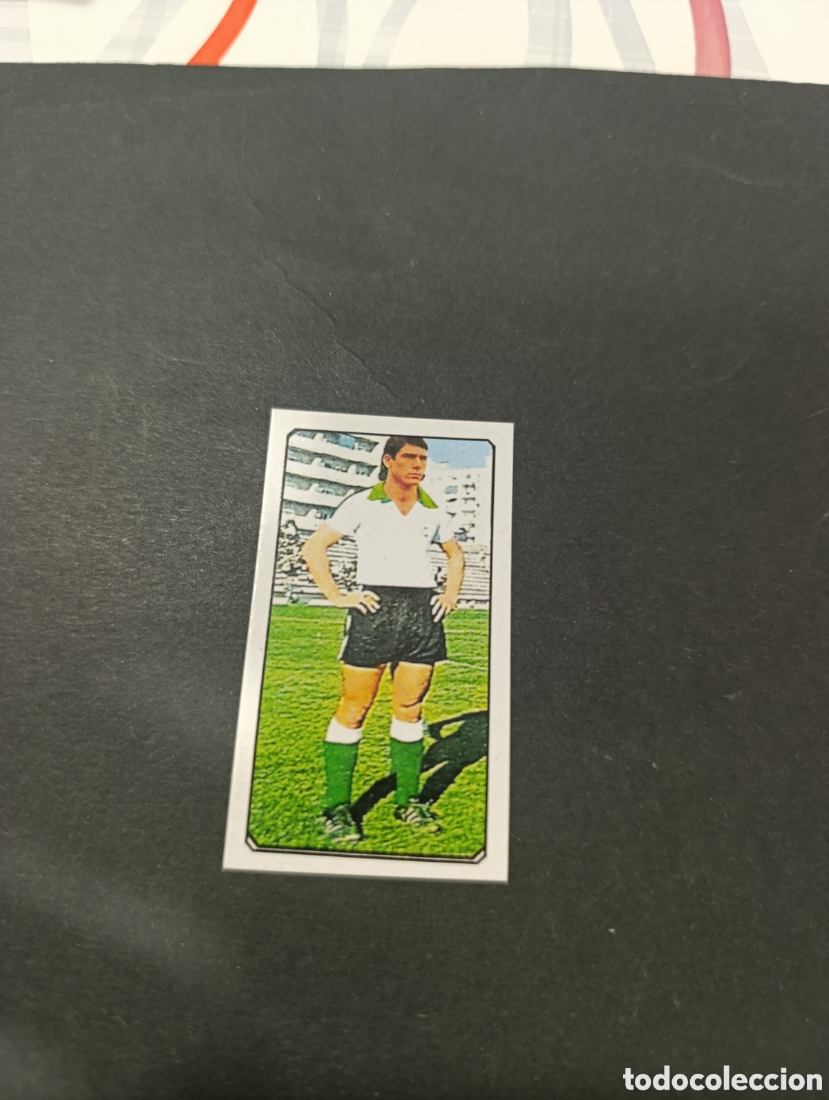 Cromos de f&uacute;tbol: Cromo Junco Racing de Santander Liga Este 77 78, ampliaci&oacute;n de la colecci&oacute;n.