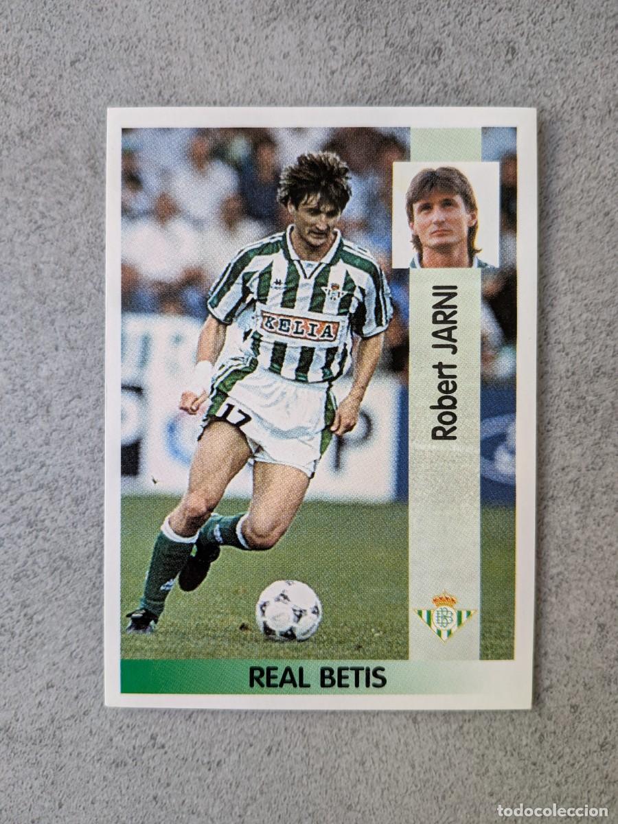 Cromos de f&uacute;tbol: Panini Liga 96/97 96 97 1996 1997 123 Robert Jarni Real Betis baja nuevo nunca pegado