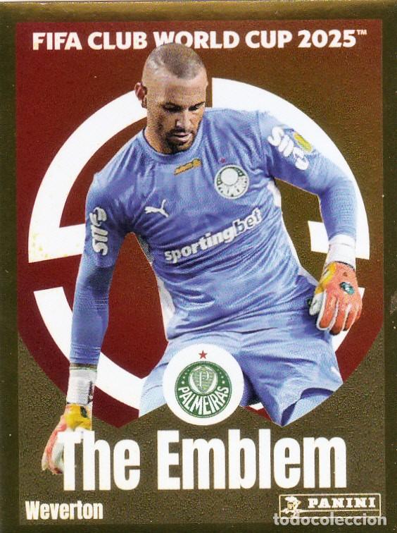 Cromos de f&uacute;tbol: FIFA WORLD CUP 25 - WEYERTON N&ordm; 16 - THE EMBLEM (NUEVO DE SOBRE)