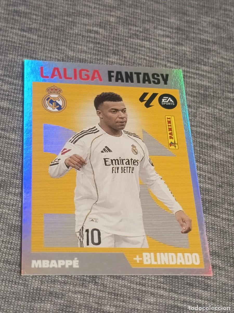Cromos de f&uacute;tbol: Liga este 26 27 Panini MBAPPE N&deg;9 LA LIGA FANTASY nuevo