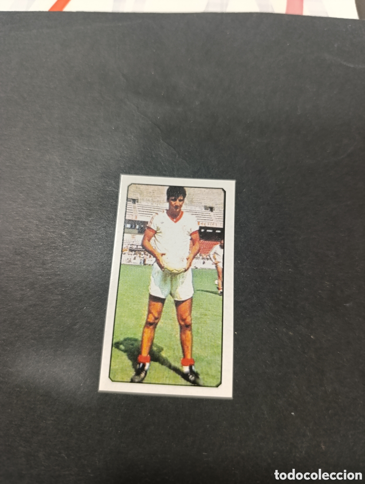 Cromos de f&uacute;tbol: Cromo Varela Sevilla Liga Este 77 78, ampliaci&oacute;n de la colecci&oacute;n.