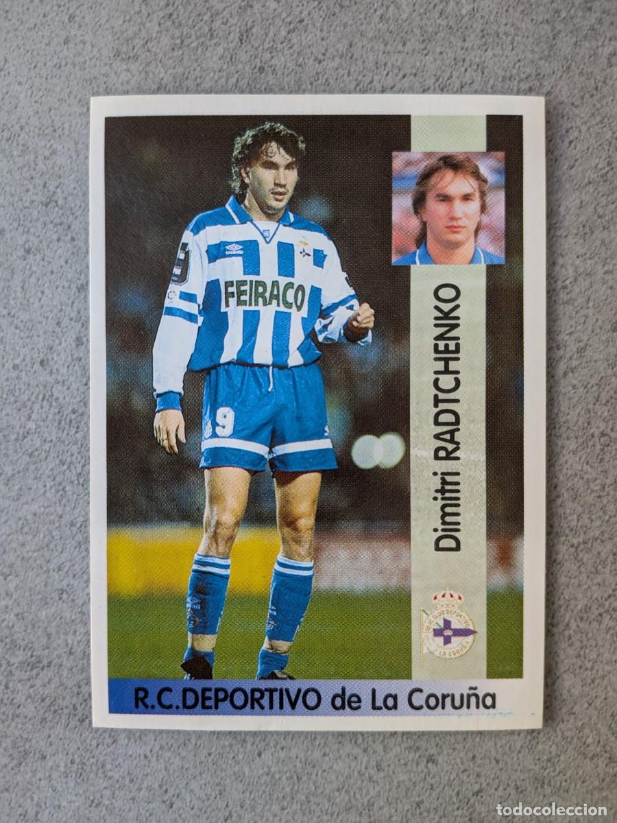 Cromos de f&uacute;tbol: Panini Liga 96/97 96 97 1996 1997 142 Dimitri Radtchenko Deportivo La Coru&ntilde;a baja nuevo nunca pegado