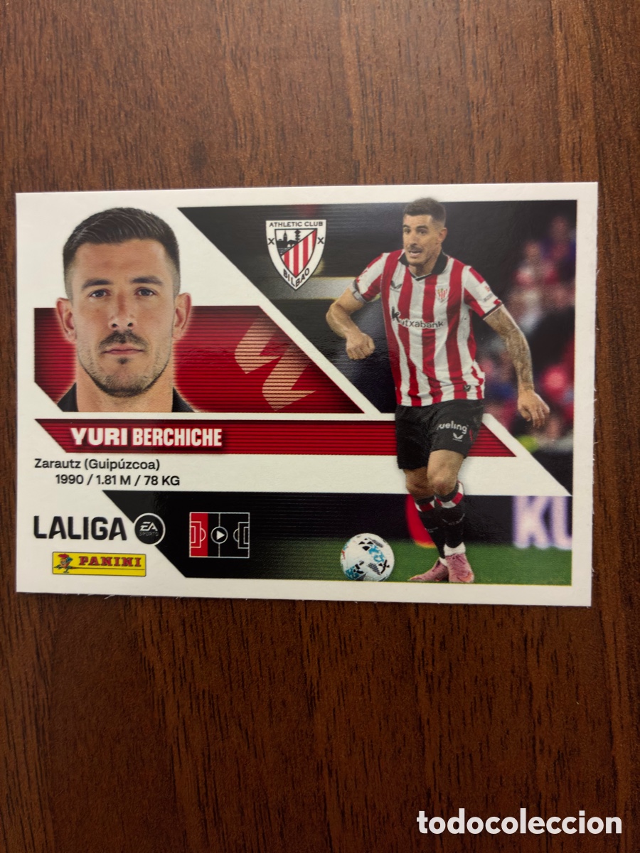 Cromos de Futebol: Cromo N&ordm; 9A Yuri Berchiche - Athletic Club - Colecci&oacute;n Este Panini Liga 2026-27 - Impecable