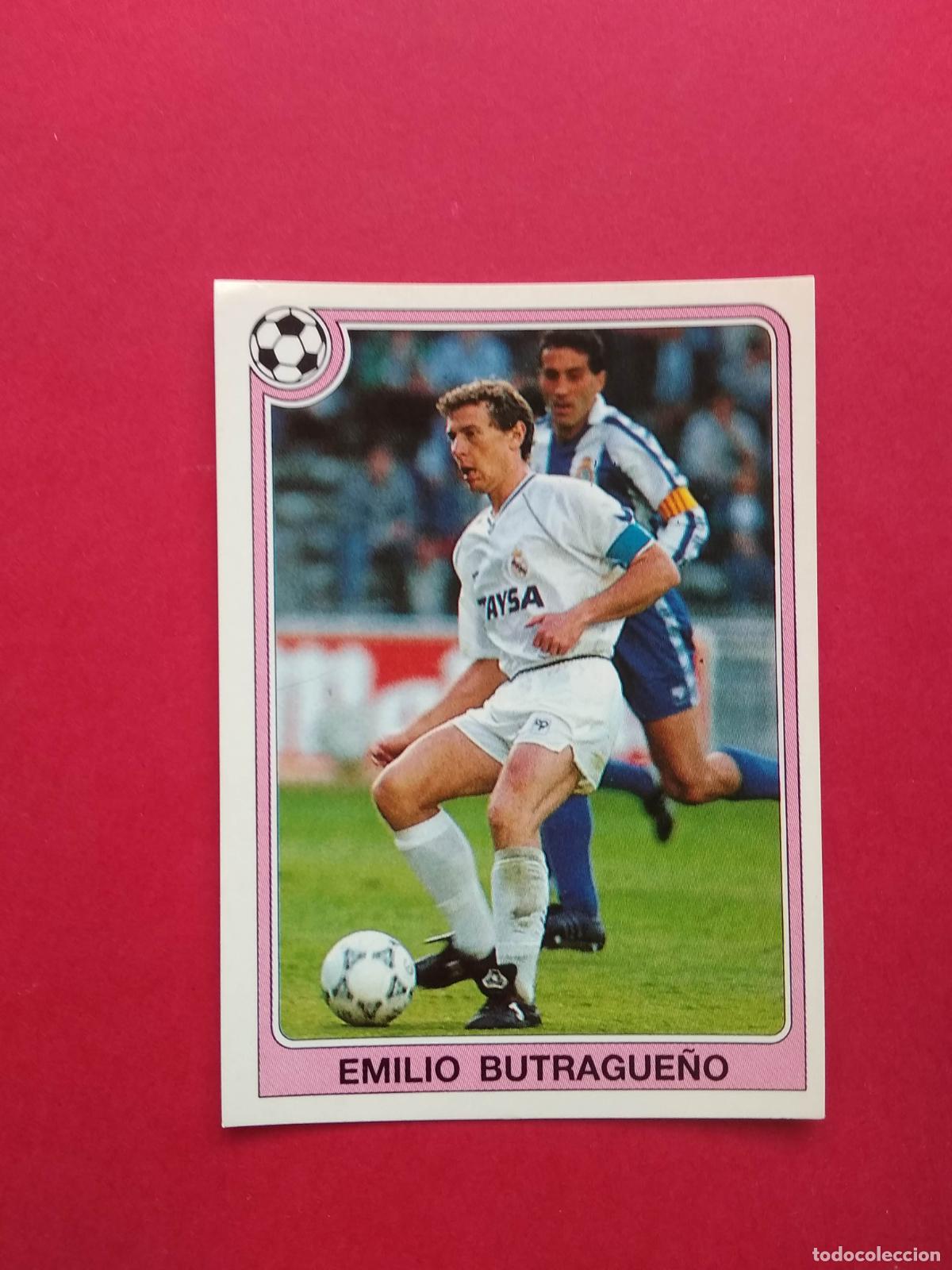 Cromos de Futebol: PANINI FUTBOL ESTRELLAS DE LA LIGA 92 93 1992 1993 NUNCA PEGADO N&ordm; 159 BUTRAGUE&Ntilde;O REAL MADRID