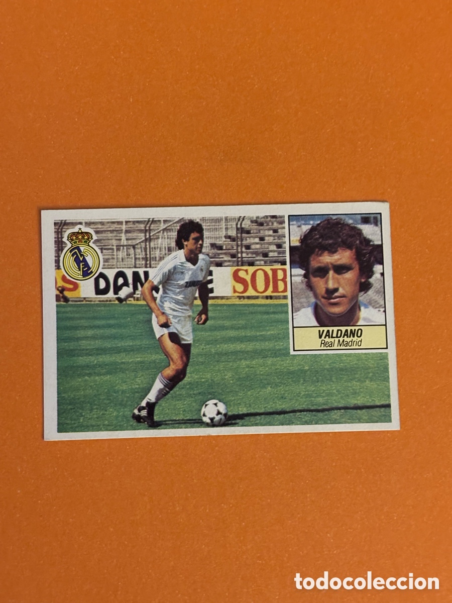 Cromos de f&uacute;tbol: VALDANO ( Real Madrid ) - Ediciones ESTE Liga 84/85 - Ultimo Fichaje 30 - 1984 1985. Sin pegar