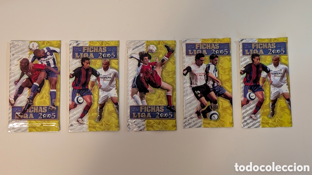 Cromos de f&uacute;tbol: Sobres Mundicromo 2004-2005 (Posible Messi Rookie 617)