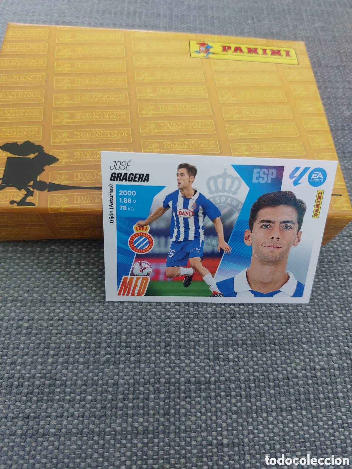 Cromos de f&uacute;tbol: 12 GRAGERA ESPANYOL PANINI LIGA ESTE 25 26 2025 2026