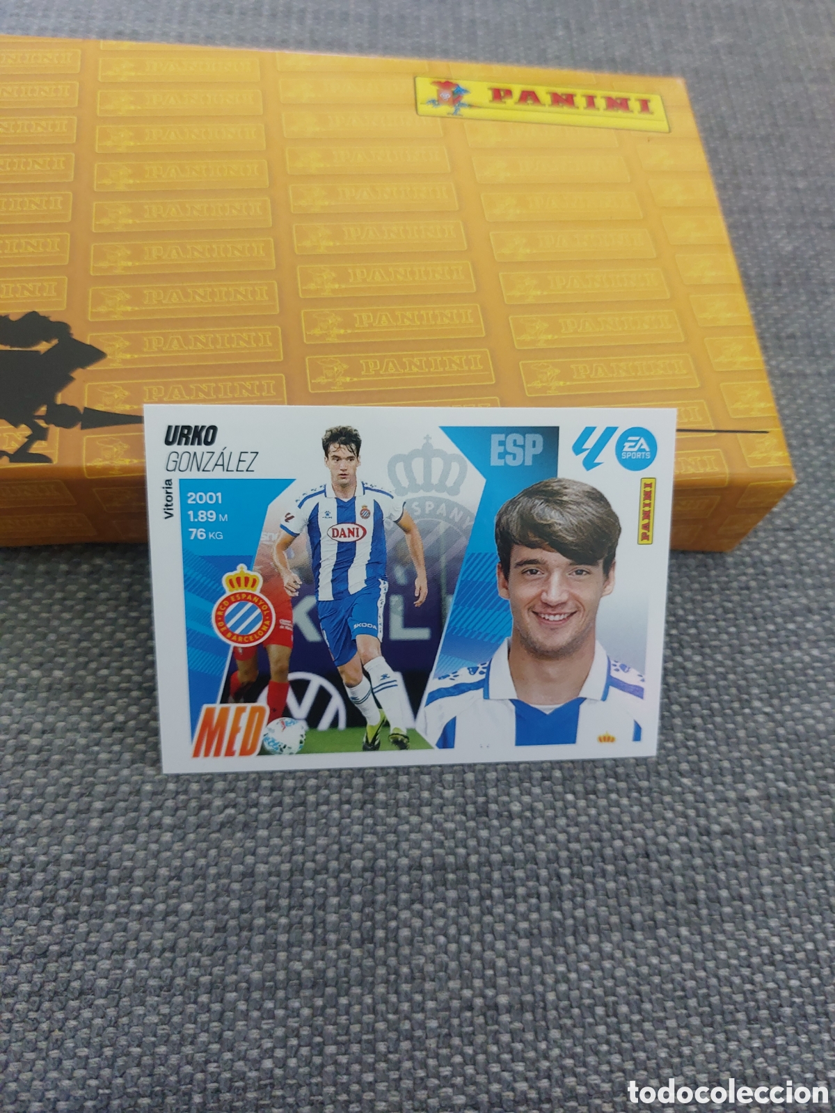Cromos de f&uacute;tbol: 12 BIS URKO ESPANYOL PANINI LIGA ESTE 25 26 2025 2026
