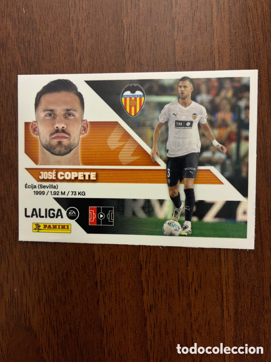 Football Stickers: Cromo N&ordm; 6 Jos&eacute; Copete - Valencia CF - Colecci&oacute;n Este Panini Liga 2026-27 - Impecable