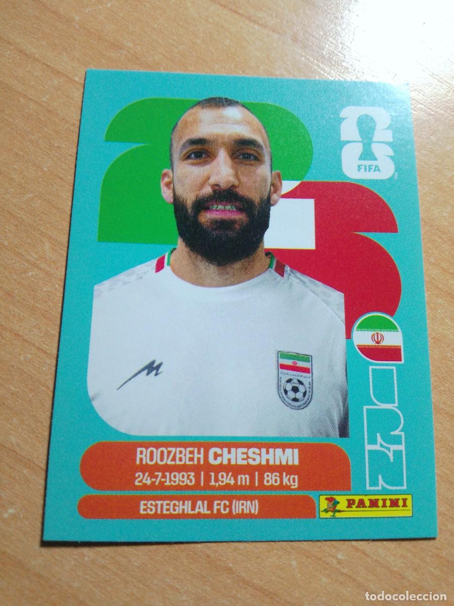 Fu&szlig;ball-Sticker: IRN 15 ROOZBEH CHESHMI IRAN MUNDIAL FIFA WORLD CUP 2026 26 PANINI STICKERS NUEVO