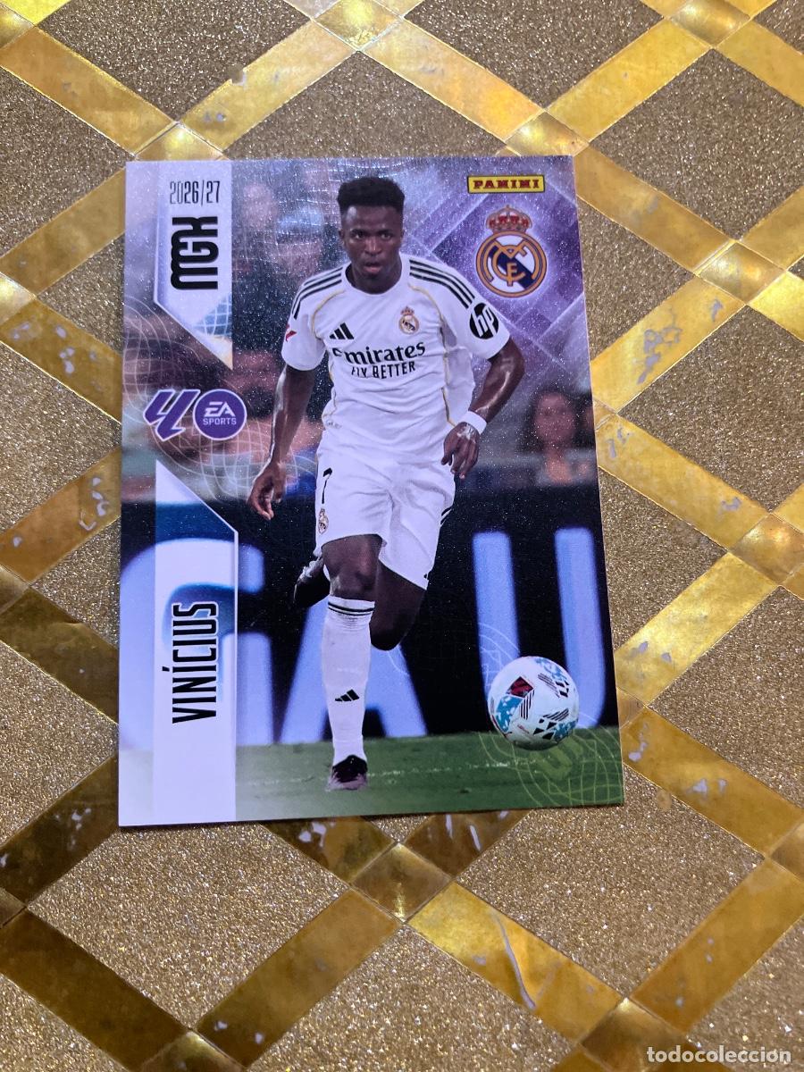 Fu&szlig;ball-Sticker: CROMO DE FUTBOL NUMERO 234 VINICIUS REAL MADRID LIGA 2026 2027 MEGACRAKS MGK PANINI !