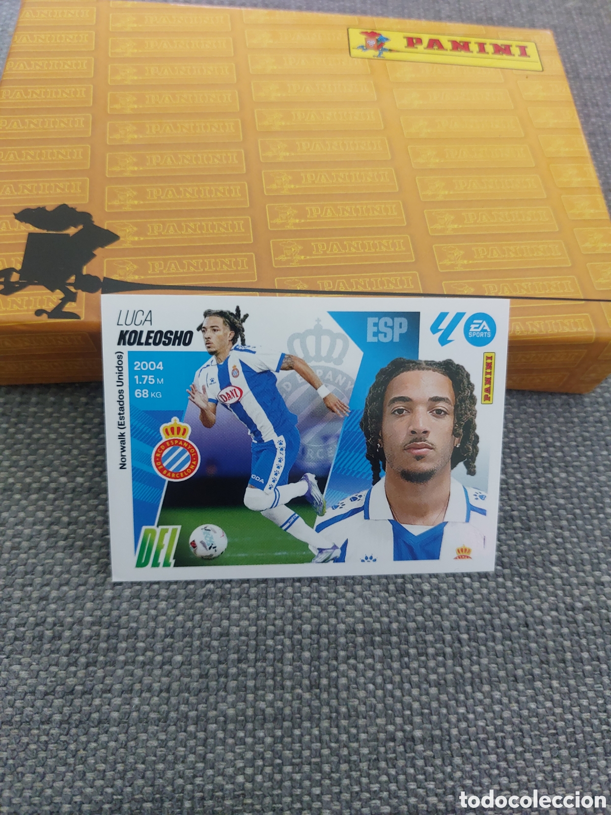 Fu&szlig;ball-Sticker: 17 BIS KOLEOSHO ESPANYOL PANINI LIGA ESTE 25 26 2025 2026