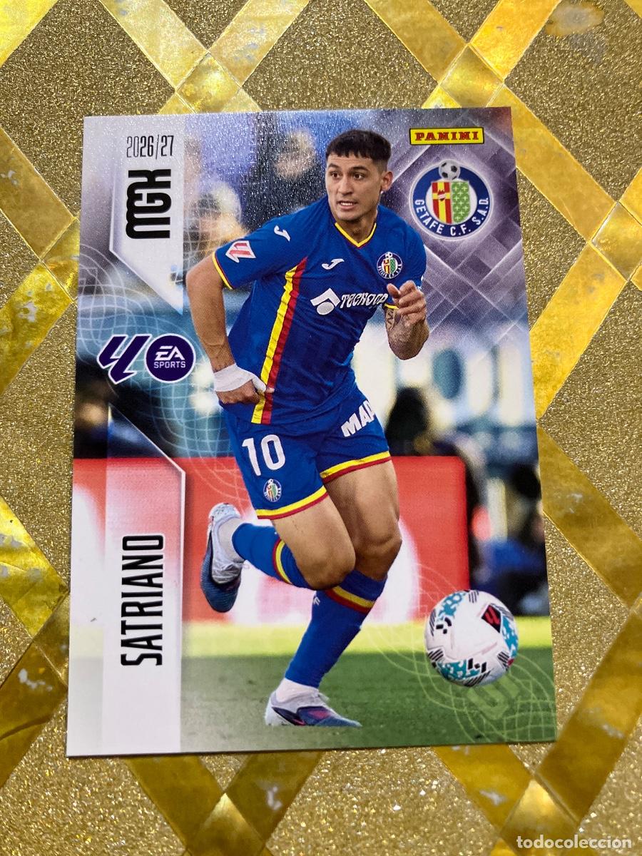 Cromos de Futebol: CROMO DE FUTBOL NUMERO 197 SATRIANO GETAFE LIGA 2026 2027 MEGACRAKS MGK PANINI !