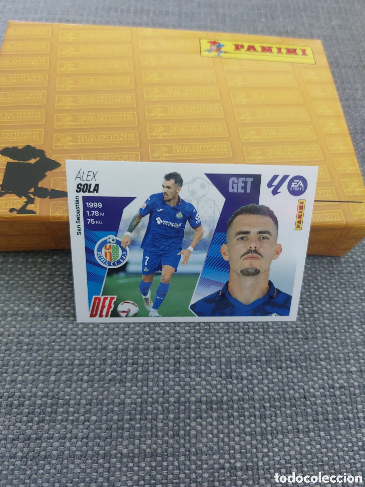 Fu&szlig;ball-Sticker: 6A 6 A SOLA GETAFE PANINI LIGA ESTE 25 26 2025 2026