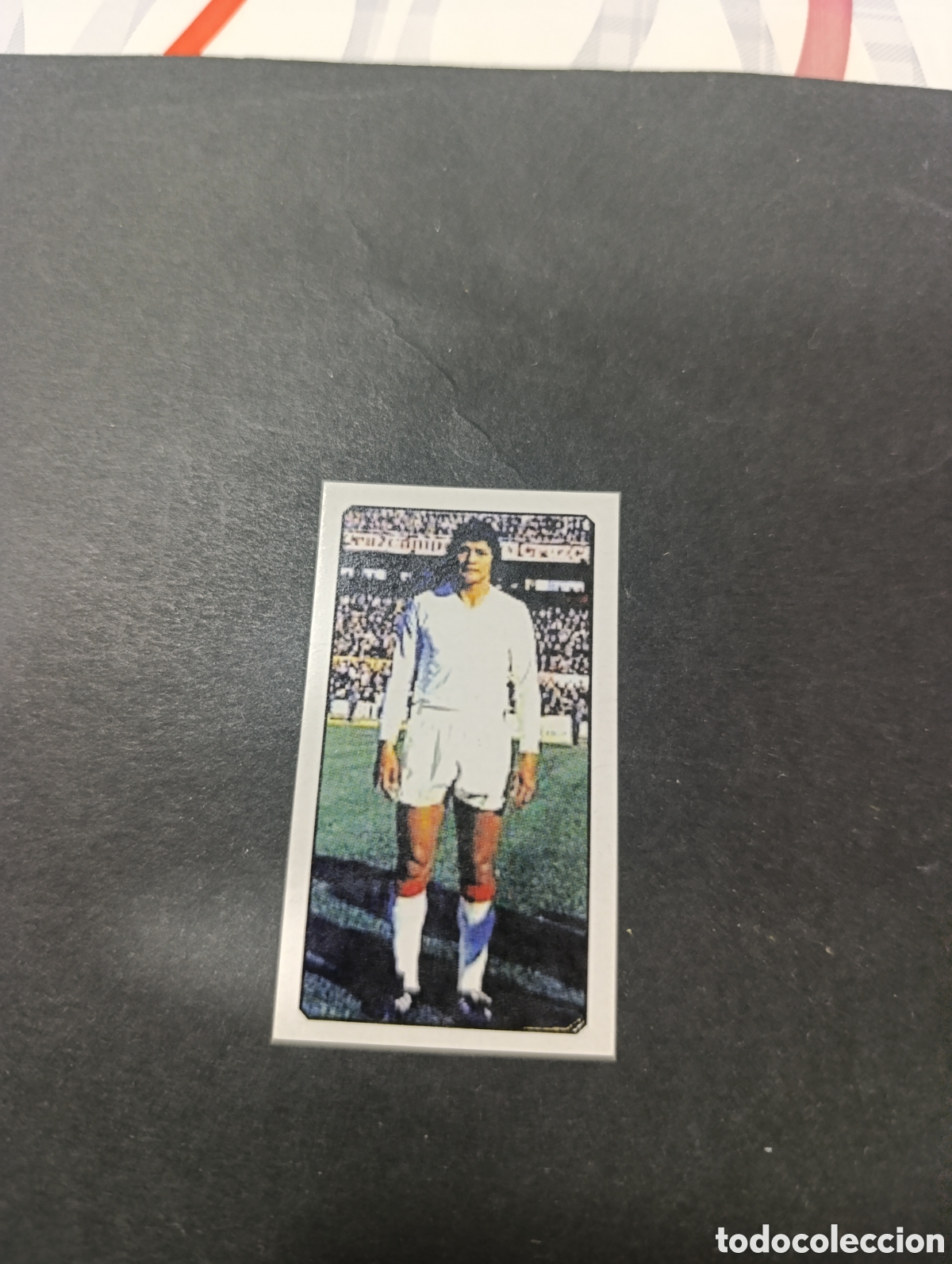 Cromos de f&uacute;tbol: Cromo Dos Santos Sevilla Liga Este 77 78, ampliaci&oacute;n de la colecci&oacute;n.