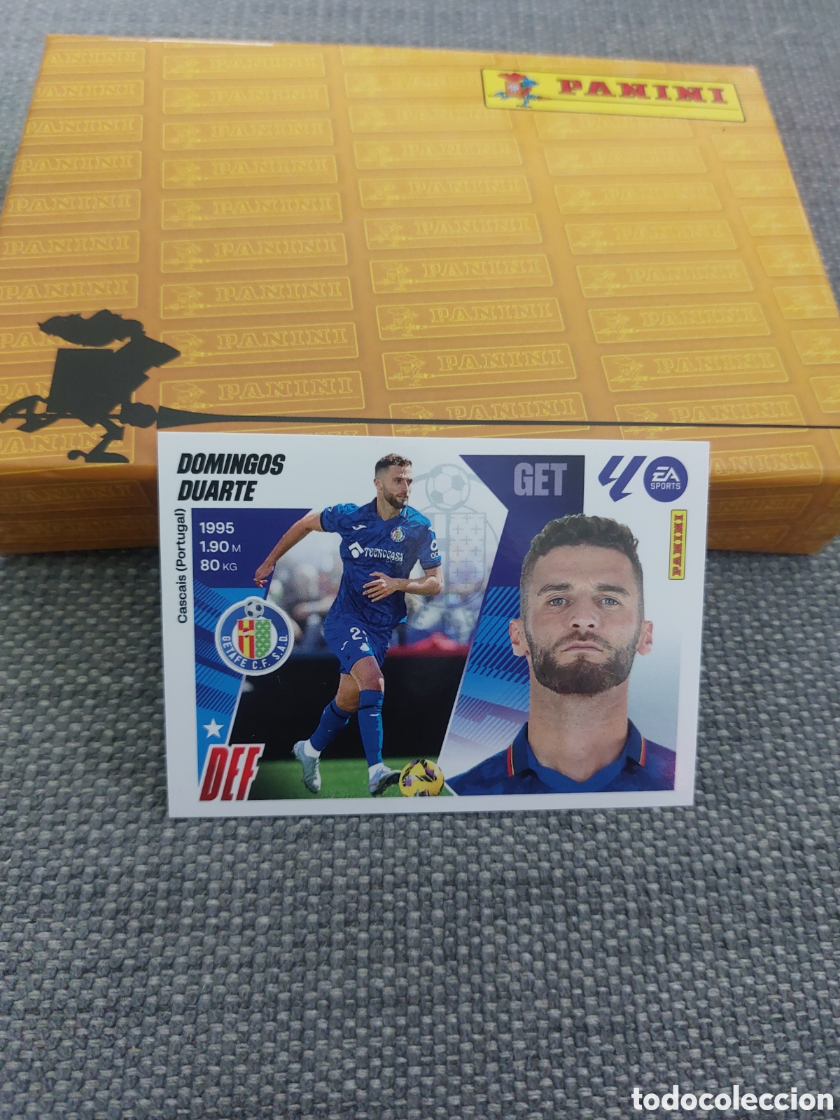 Cromos de f&uacute;tbol: 9A 9 A DUARTE GETAFE PANINI LIGA ESTE 25 26 2025 2026