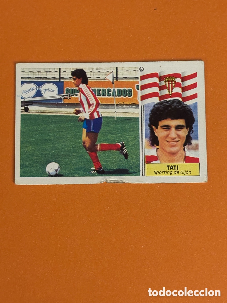 Cromos de f&uacute;tbol: TATI SPORTING GIJON FICHAJE 31 LIGA ESTE 1986/87 86 87