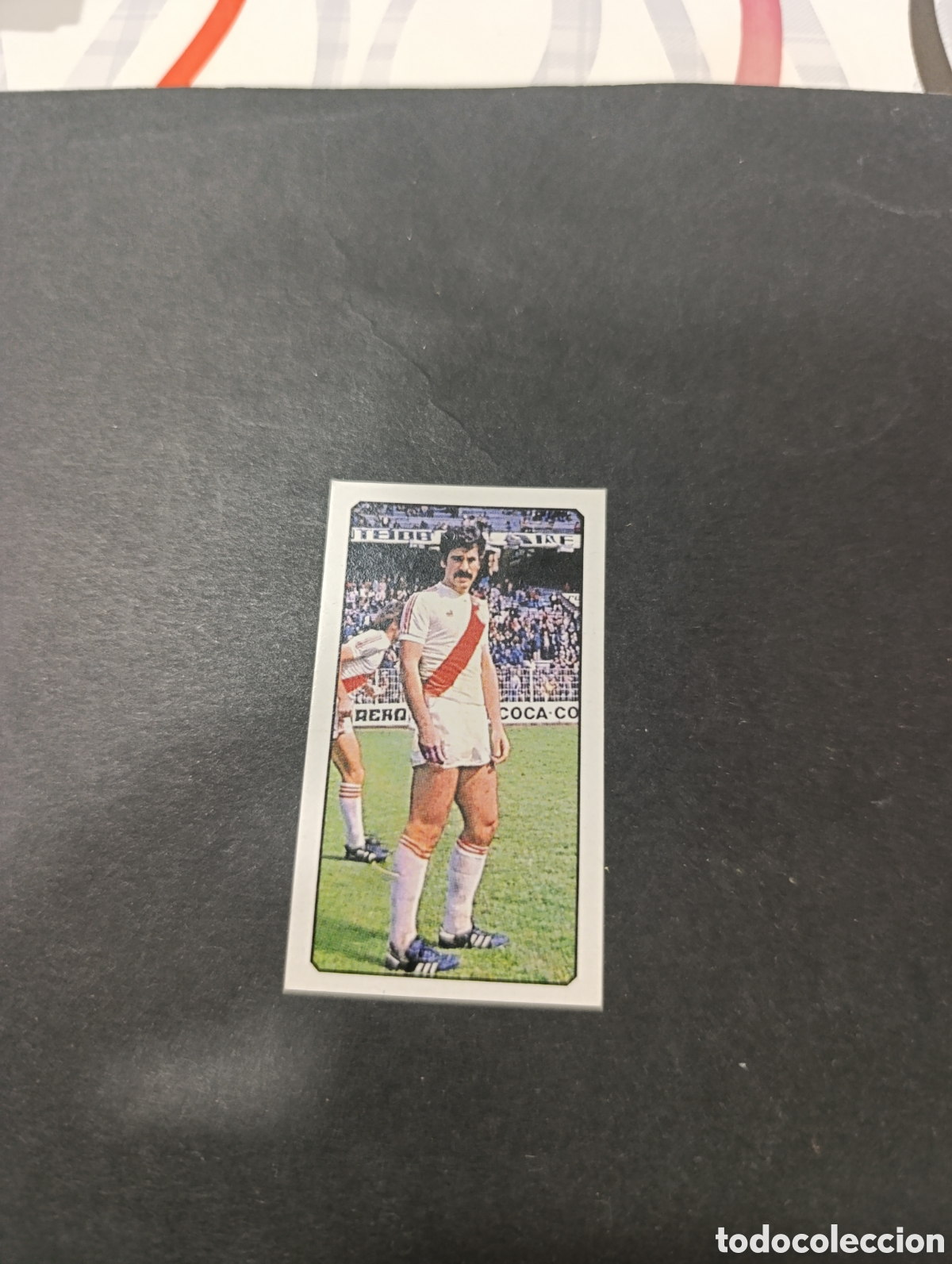 Cromos de f&uacute;tbol: Cromo Salazar Rayo Vallecano Liga Este 77 78, ampliaci&oacute;n de la colecci&oacute;n.