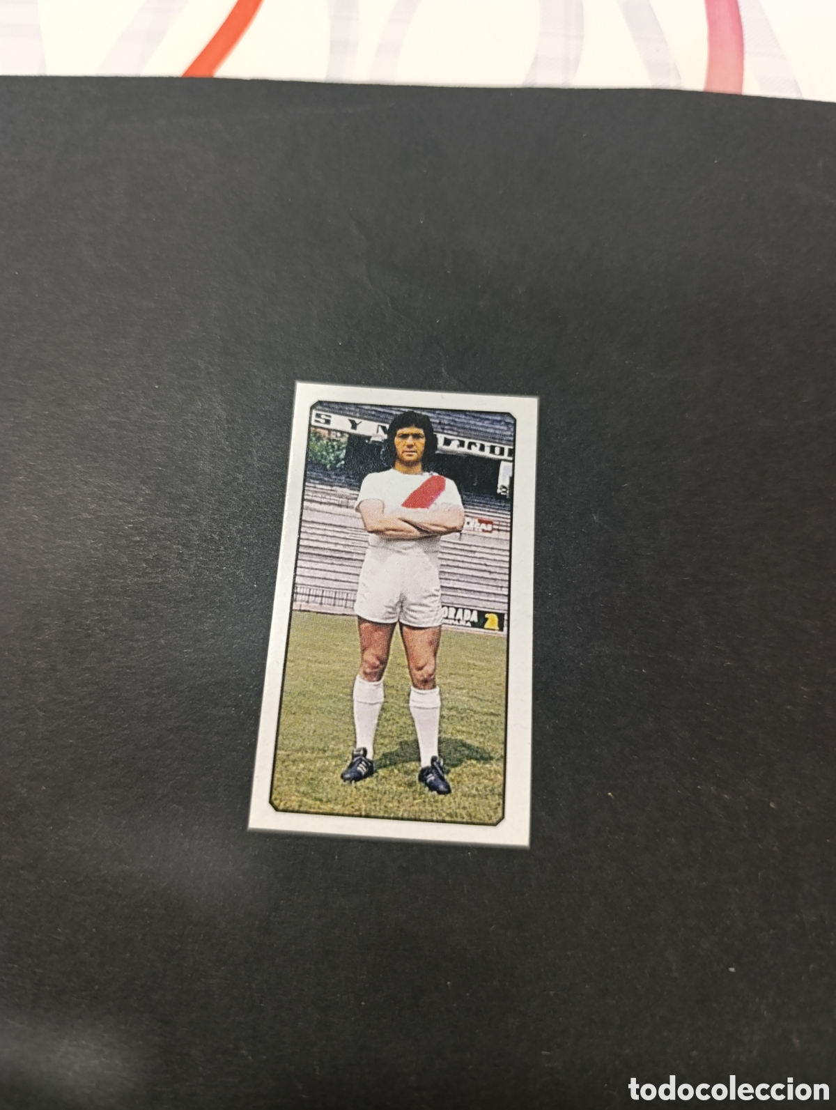 Cromos de f&uacute;tbol: Cromo Manolito Rayo Vallecano Liga Este 77 78, ampliaci&oacute;n de la colecci&oacute;n.