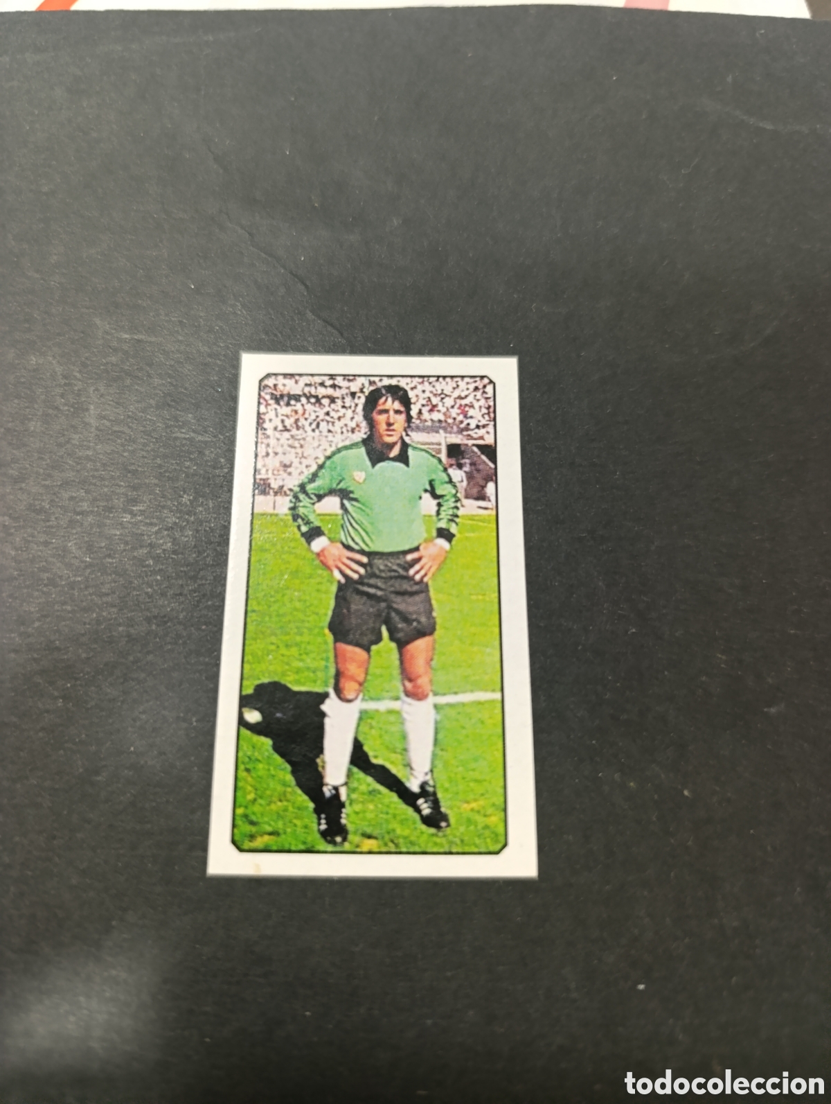 Cromos de f&uacute;tbol: Cromo Hierro Rayo Vallecano Liga Este 77 78, ampliaci&oacute;n de la colecci&oacute;n.
