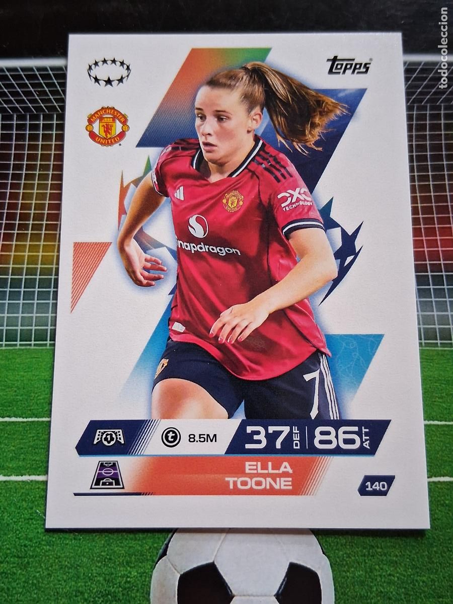 Cromos de f&uacute;tbol: 140 ELLA TOONE MANCHESTER UNITED WOMEN TOPPS MATCH ATTAX EXTRA CHAMPIONS 2025 2026 25 26