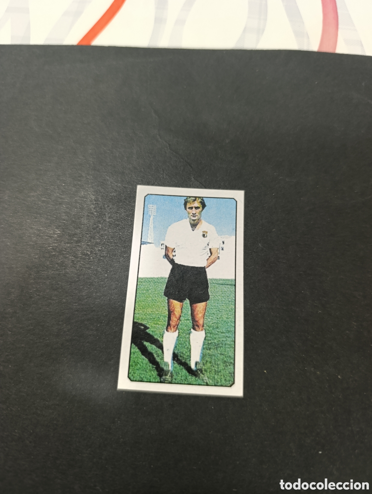 Cromos de f&uacute;tbol: Cromo Faubel Burgos Liga Este 77 78, ampliaci&oacute;n de la colecci&oacute;n.