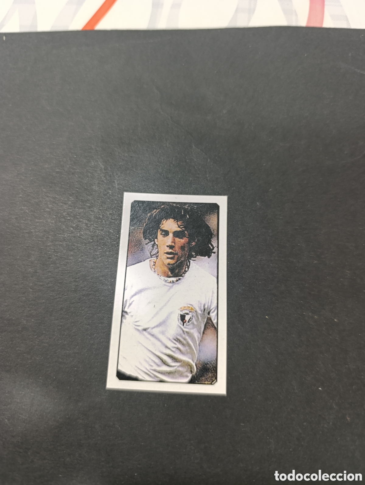 Cromos de f&uacute;tbol: Cromo Portugal Burgos Liga Este 77 78, ampliaci&oacute;n de la colecci&oacute;n.