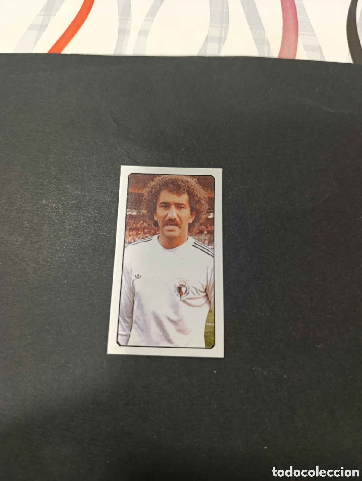 Cromos de f&uacute;tbol: Cromo Cioffi Burgos Liga Este 77 78, ampliaci&oacute;n de la colecci&oacute;n.