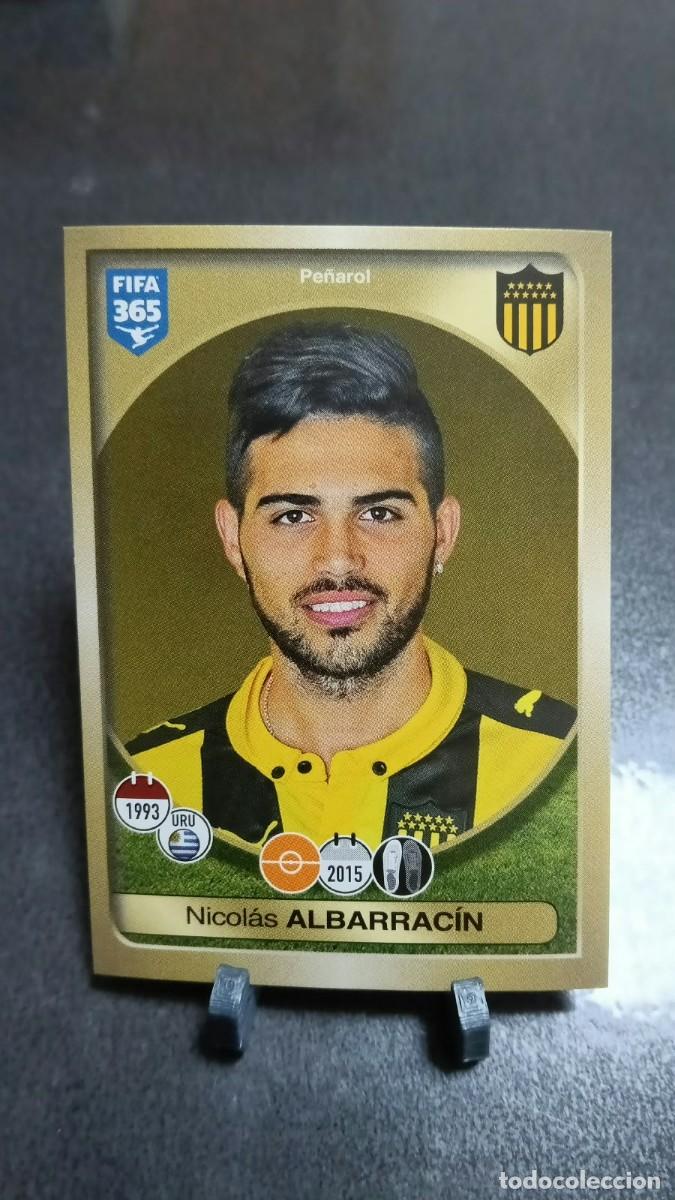 Cromos de f&uacute;tbol: Albarracin 592 Pe&ntilde;arol 2016 2017 Fifa 365 Sin Pegar