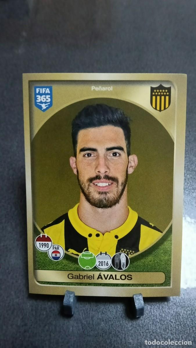 Cromos de f&uacute;tbol: Avalos 597 Pe&ntilde;arol 2016 2017 Fifa 365 Sin Pegar