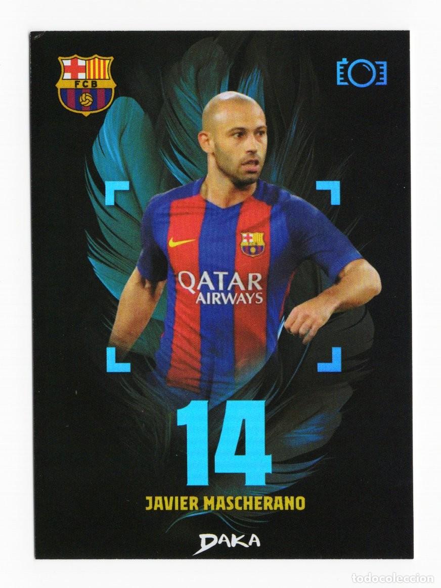 Cromos de f&uacute;tbol: Javier Mascherano Barcelona Top Audience Daka 2024 91 /149