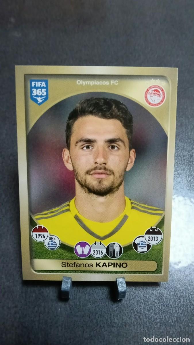 Cromos de f&uacute;tbol: Kapino 352 Olimpiacos 2016 2017 Fifa 365 Sin Pegar