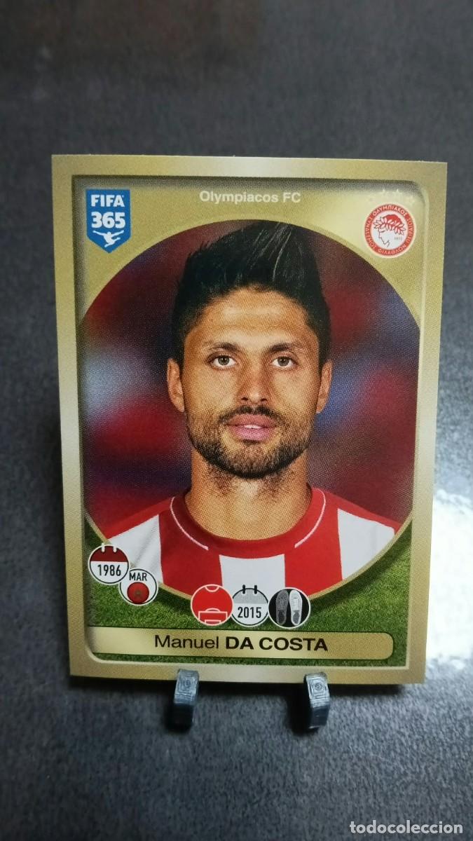 Cromos de f&uacute;tbol: Da Costa 358 Olimpiacos 2016 2017 Fifa 365 Sin Pegar