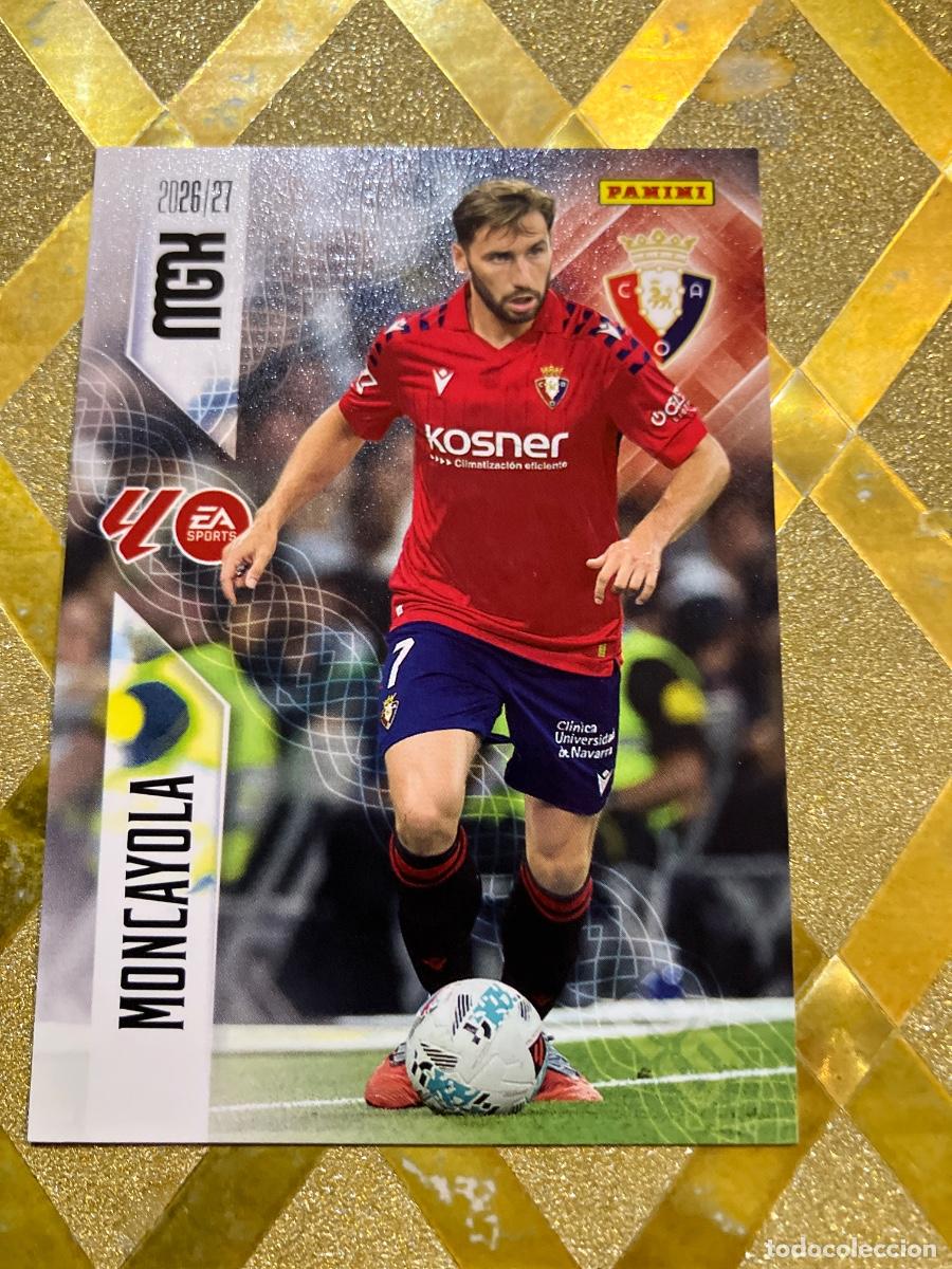 Figurine di Calcio: CROMO DE FUTBOL NUMERO 263 MONCAYOLA OSASUNA LIGA 2026 2027 MEGACRAKS MGK PANINI !