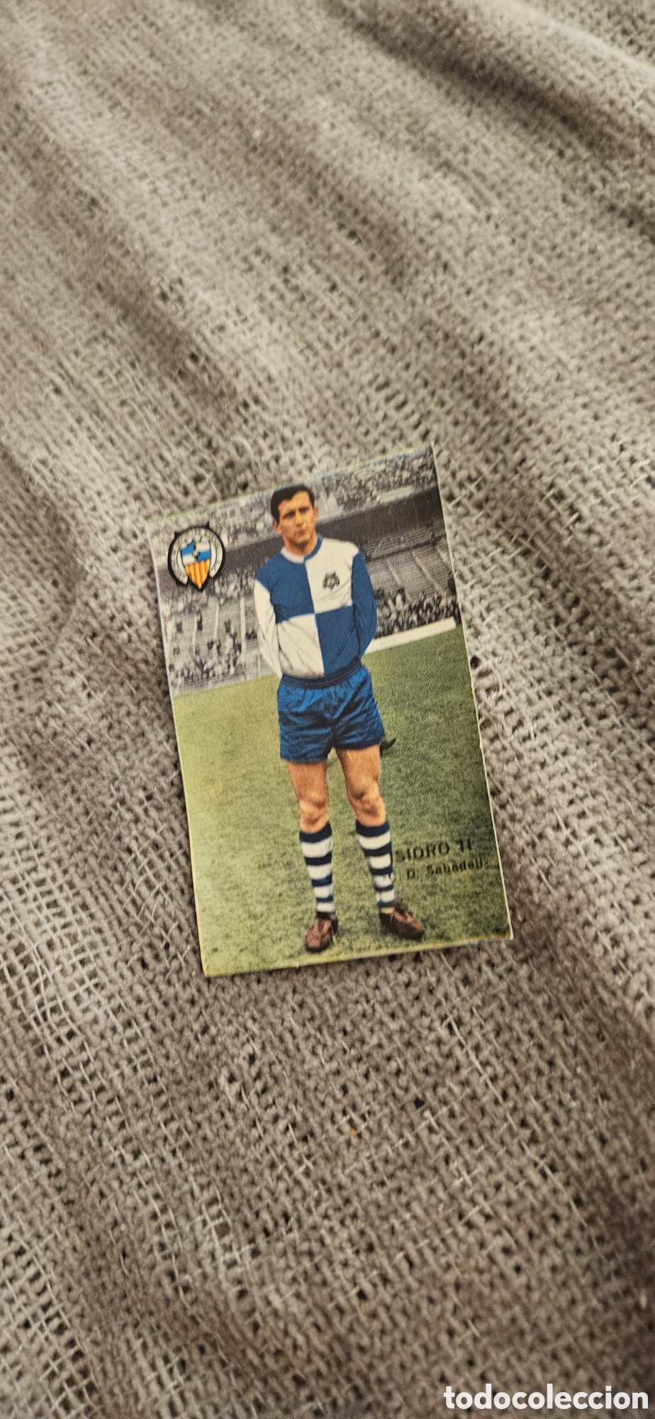 Cromos de f&uacute;tbol: Isidro II sabadell disgra fher 1967 1968 67 68 campeonato liga despegado