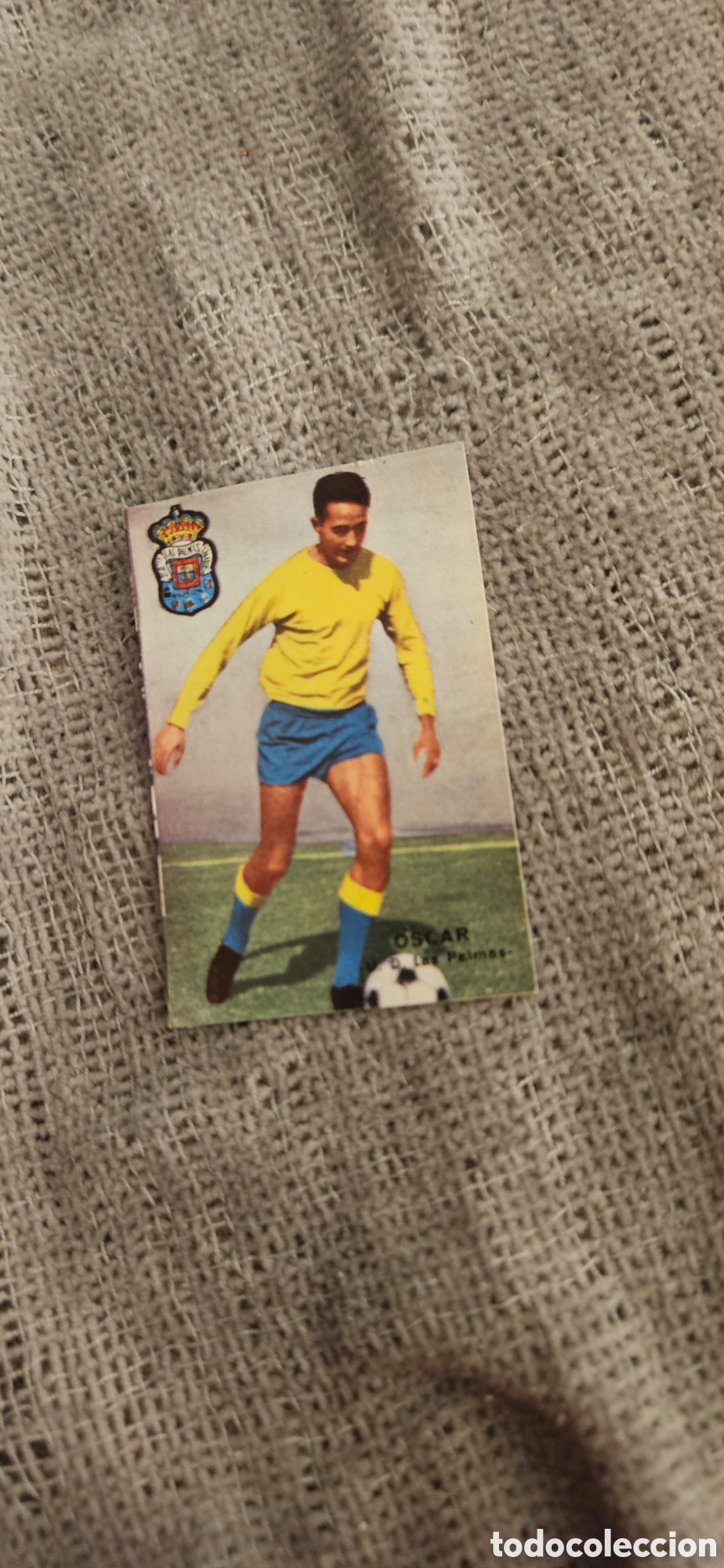 Cromos de f&uacute;tbol: Oscar las palmas disgra fher 1967 1968 67 68 campeonato liga despegado
